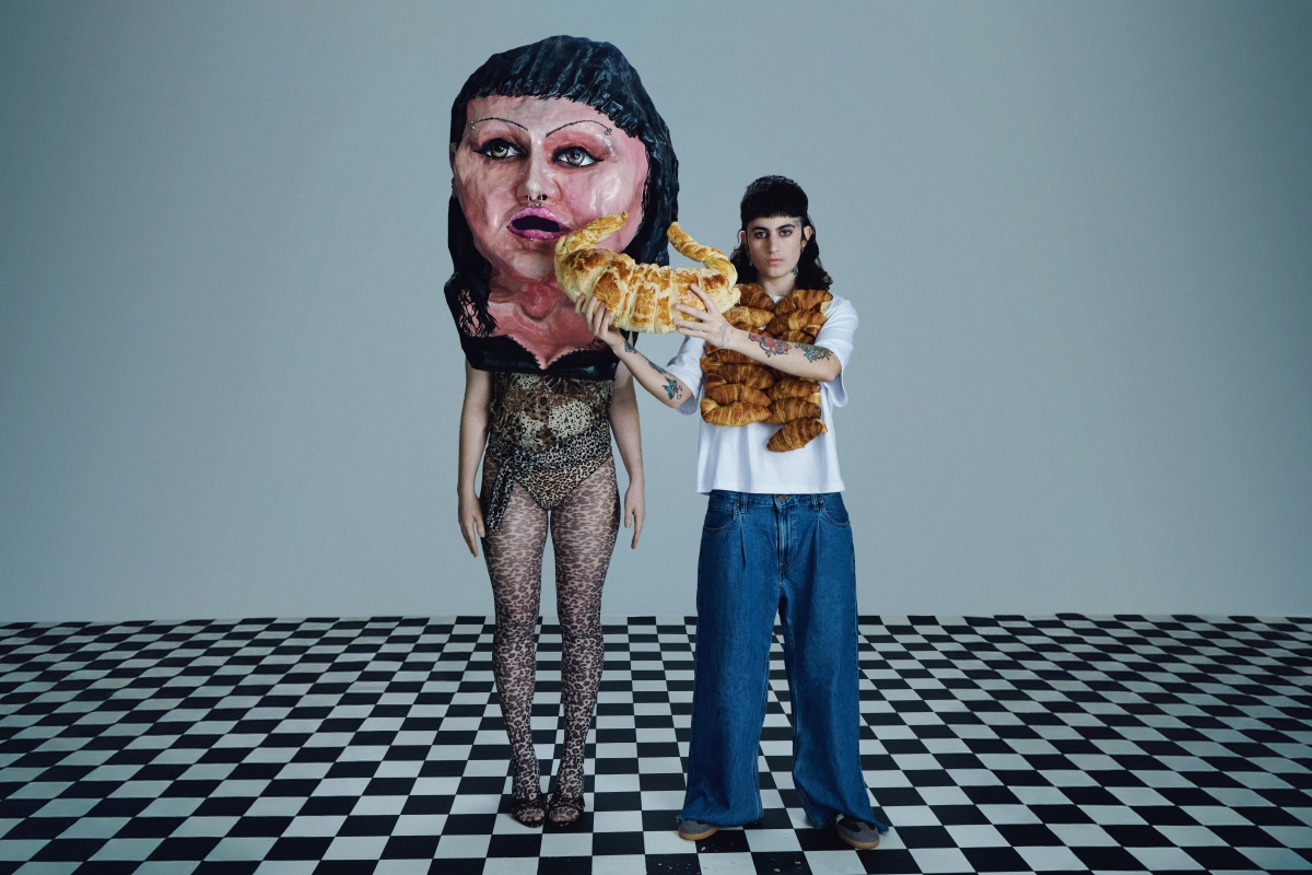 Jimena Amarillo junto a Angélika