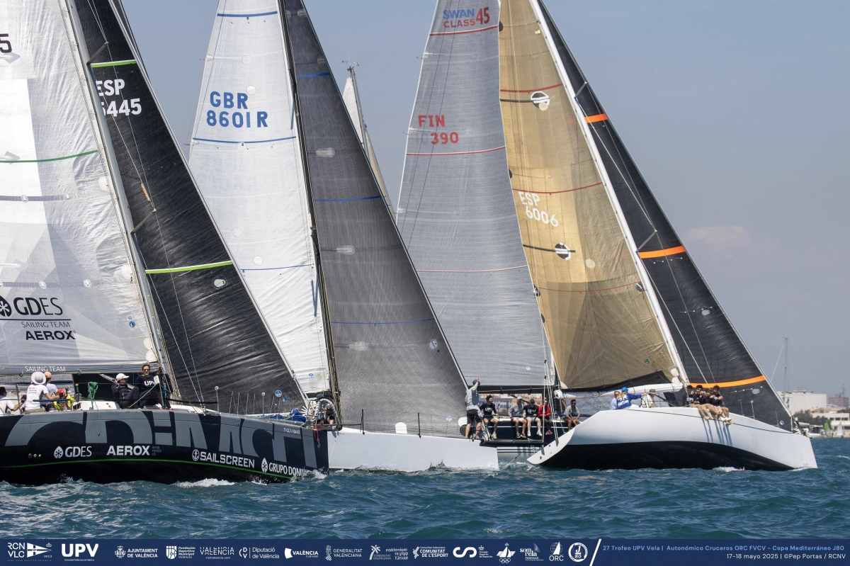El Trofeo UPV ya tiene sus primeros líderes en Crucero y J80
