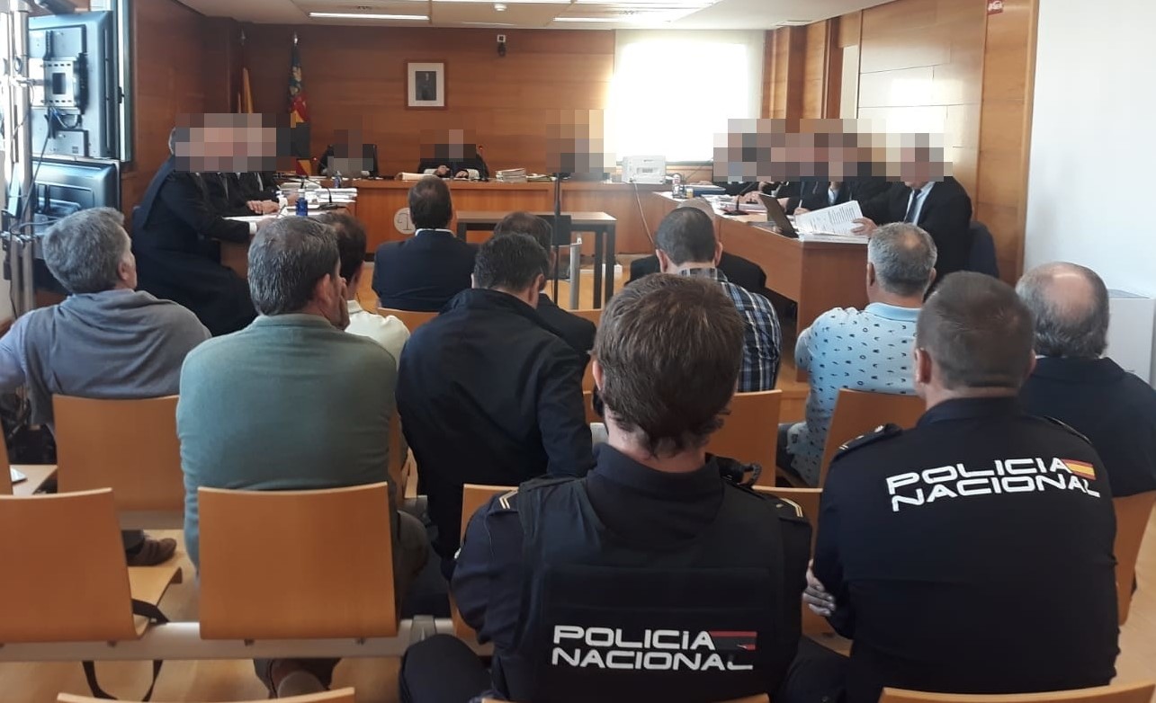 Imagen de una sesión del juicio por el caso Castellnou. Foto: EUROPA PRESS - 