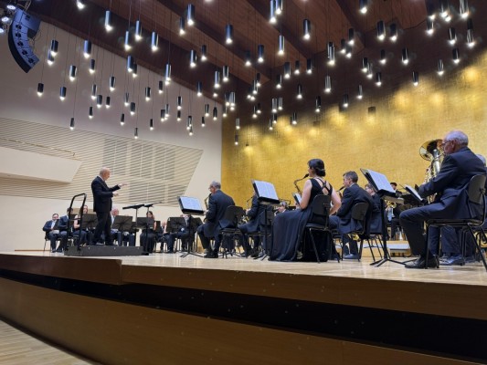 Música de la Banda Sinfónica Municipal de Alicante para ambientar el Festival de Cine