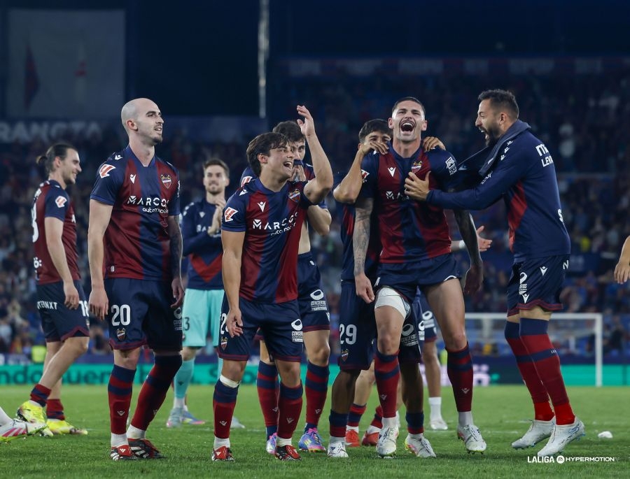 El Levante se pone líder en solitario por segunda vez y puede subir la próxima jornada