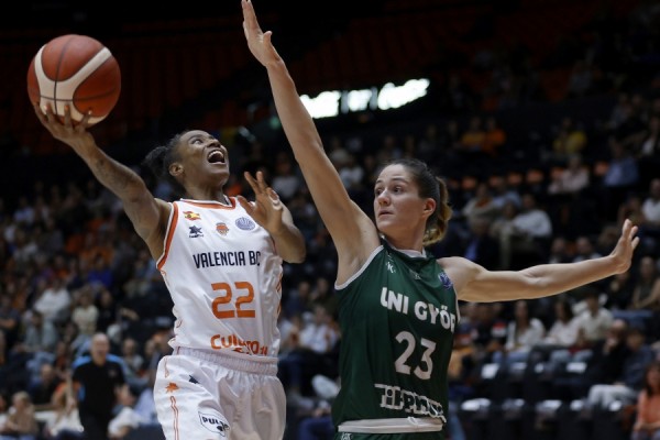 Segunda victoria de Valencia Basket en EuroLeague Women ante Uni Gyor