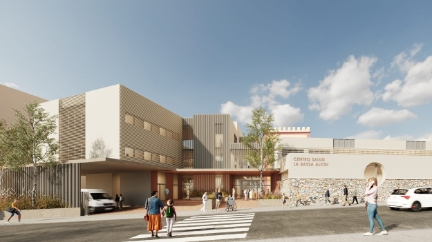 Simulación de cómo será el nuevo centro de salud La Bassa. - 