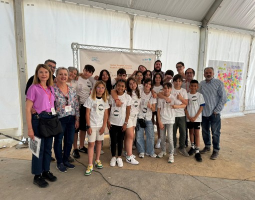 Paterna congrega a casi 250 niños en una jornada para visibilizar las experiencias de la infancia tras la Dana