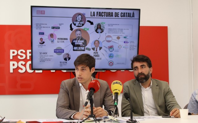 El PSPV lleva a la Fiscalía 15 contratos más de Badenas y Herrero y señalan también a Catalá 