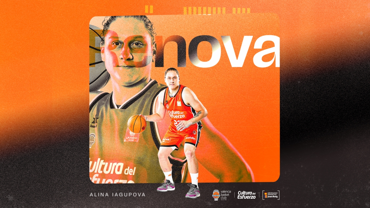 Iagupova renueva una temporada con el Valencia Basket