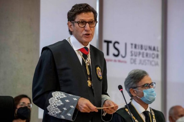 El magistrado Miguel Pasqual del Riquelme renuncia a la reelección del TSJ de la Región