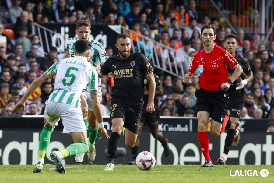 El Valencia no gana al Betis en el Benito Villamarín desde 2019