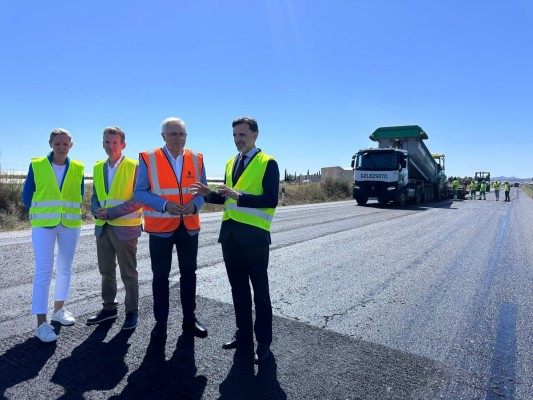 Entran en la recta final las obras para multiplicar por seis la capacidad de drenaje de la variante de Torre Pacheco