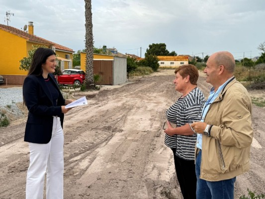 Lorca comienza las obras de urbanización para construir 30 viviendas en la pedanía de Tercia