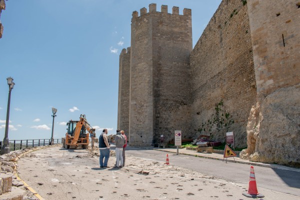 Morella comienza las obras de remodelación de la entrada al municipio por el portal de Sant Miquel