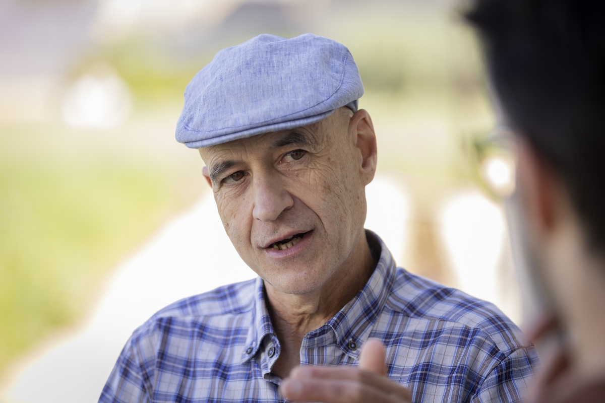 Carles Rodrigo durante la entrevista con Valencia Plaza