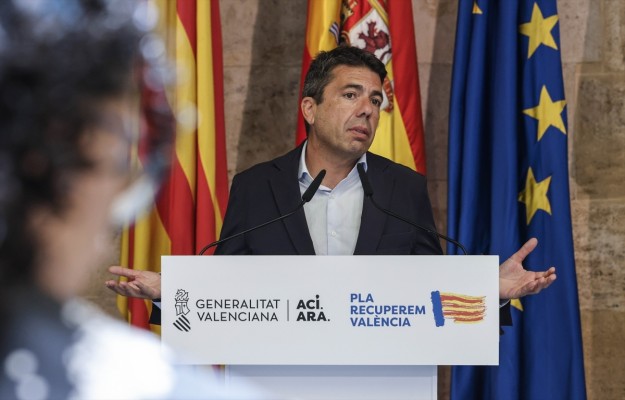 Mazón exige incluir la financiación autonómica y la energía en la Conferencia de Presidentes