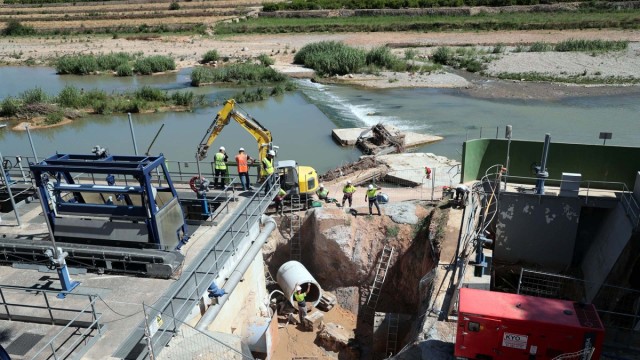 La planta de La Presa aumentará la cantidad de agua que suministra a València y área metropolitana
