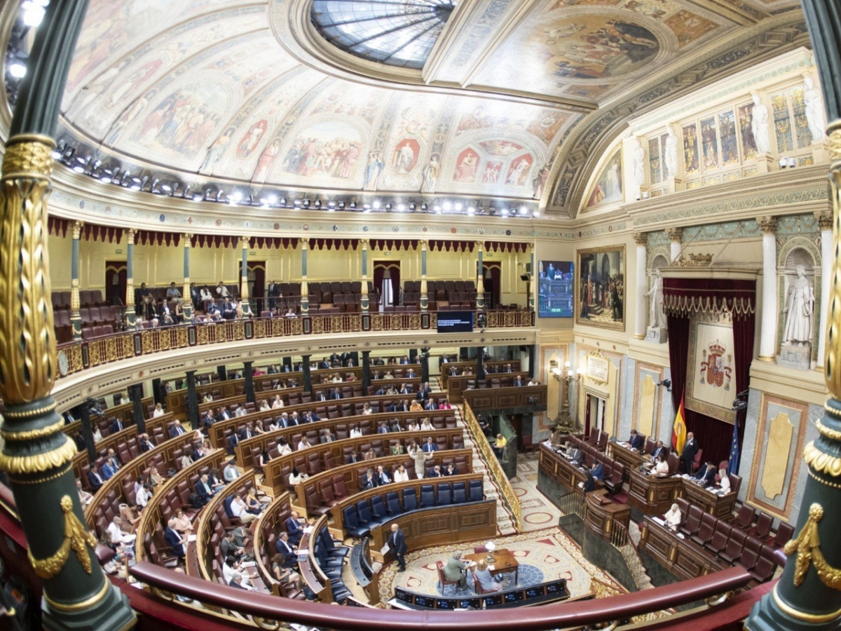El Congreso da luz verde a la tramitación de la ley para embargar armas a Israel, con el 'no' de PP y Vox