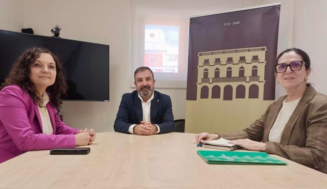 Redondo reafirma a la nueva directiva del CEEI el compromiso de Castelló de apostar por el empleo