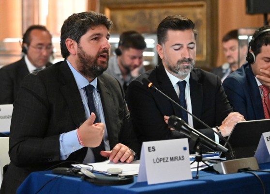 López Miras lleva la defensa del Trasvase Tajo-Segura al Comité Europeo de las Regiones