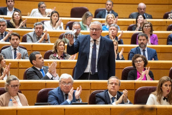 Bernabé se reafirma en su gesto de la bolsa de arena de Portmán con la ministra Aagesen: 