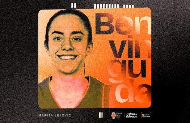 Valencia Basket incorpora a la promesa europea Marija Lekovic
