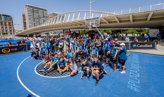 5.700 participantes cierran la edición más solidaria del circuito Plaza 3x3 CaixaBank