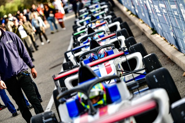 Los FIA Motorsport Games celebran su ceremonia inaugural en Valencia antes del inicio de la competición en el Circuit
