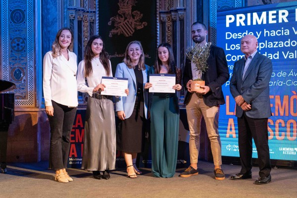 Enguix amplía 'La Memòria a l'Escola' a alumnado de FP y avanza que las mujeres lo protagonizarán  