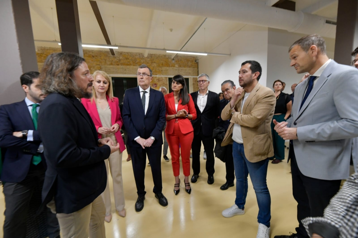 Nuevo Hub Audiovisual Murcia. - Foto: DELEGACIÓN Nuevo Hub Audiovisual Murcia.