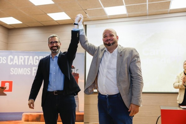 Manolo Torres, reelegido secretario general del PSOE Cartagena con una propuesta de renovación para la ciudad