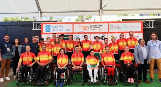 Ricardo Ten cumple con su favoritismo entre las medallas del Campeonato de España de Ciclismo Paralímpico