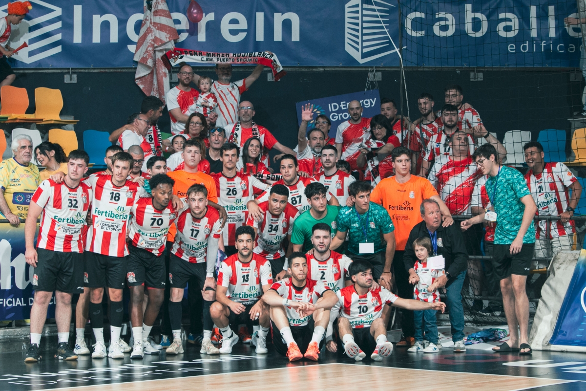 ID Energy Caserío Ciudad Real no da opción al Fertiberia Balonmano Puerto Sagunto