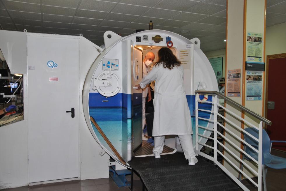 Sanidad designa a la unidad de Terapia Hiperbárica del General de Castelló como referencia autonómica