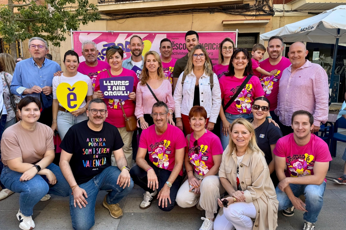 Foto de família del PSPV a la Trobada - 