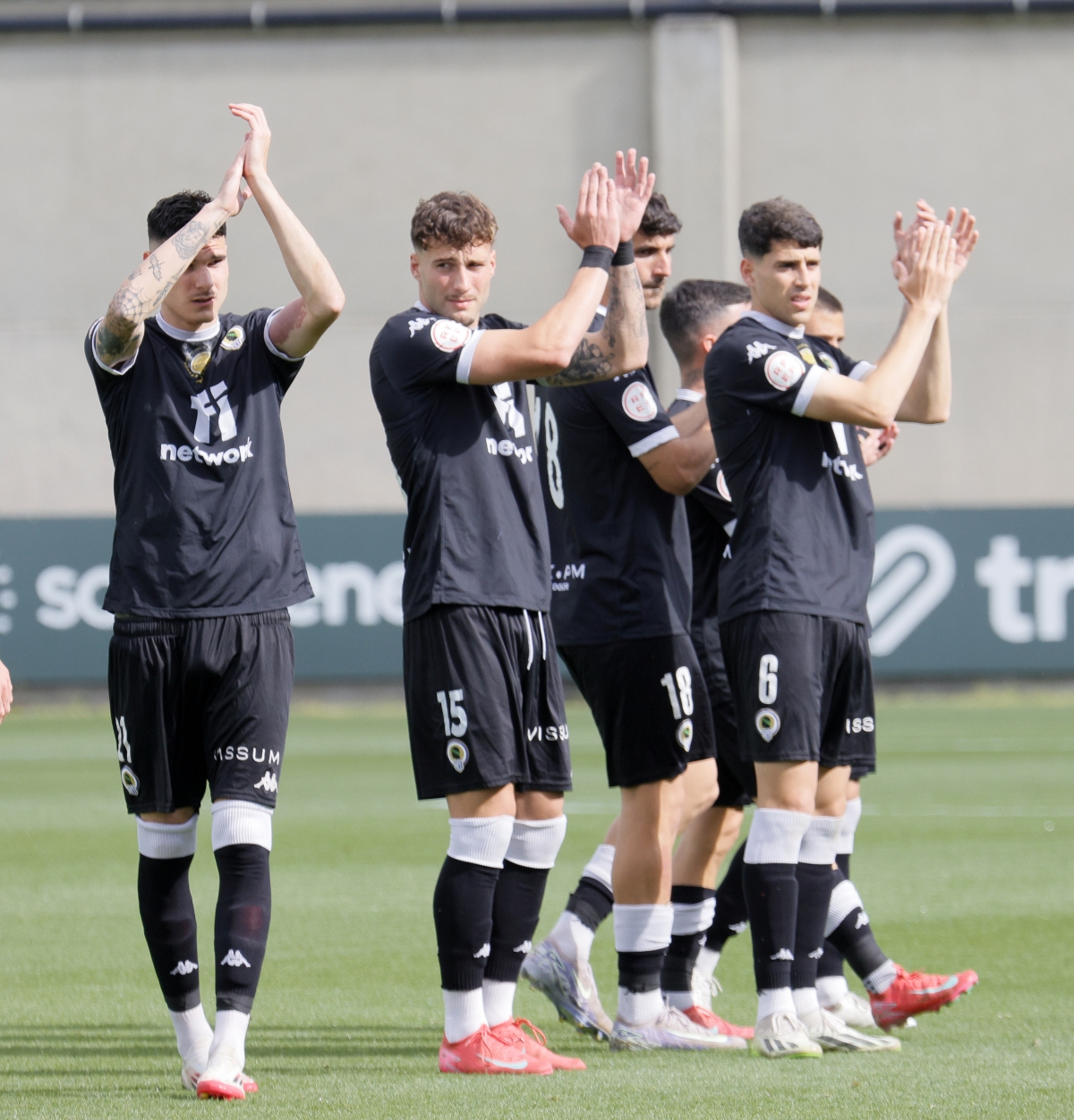 Jugadores del Hércules CF en Sevilla - Foto: PLAZA Jugadores del Hércules CF en Sevilla