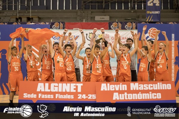 Los alevines de Valencia Basket se proclaman campeones autonómicos