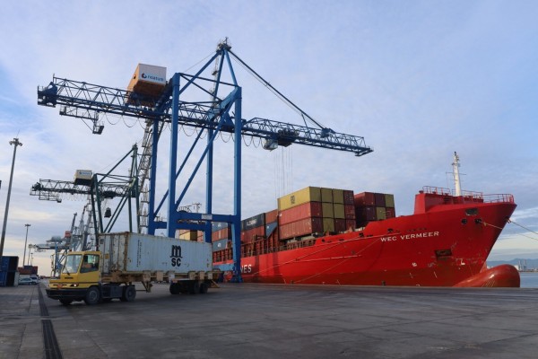 PortCastelló crece un 7,6% en el primer cuatrimestre y se desmarca del retroceso del sistema portuario nacional