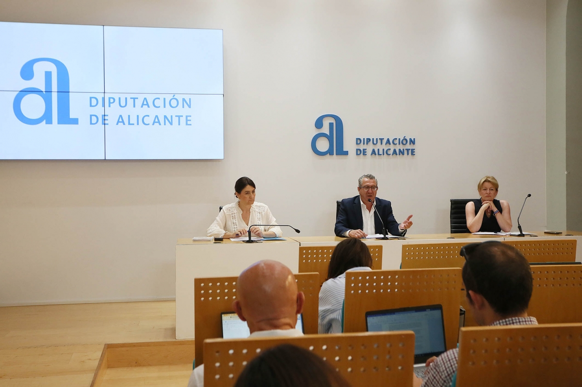 La Diputación de Alicante ultima un Plan + Cerca de 6,1 millones para gastos corrientes de los municipios 