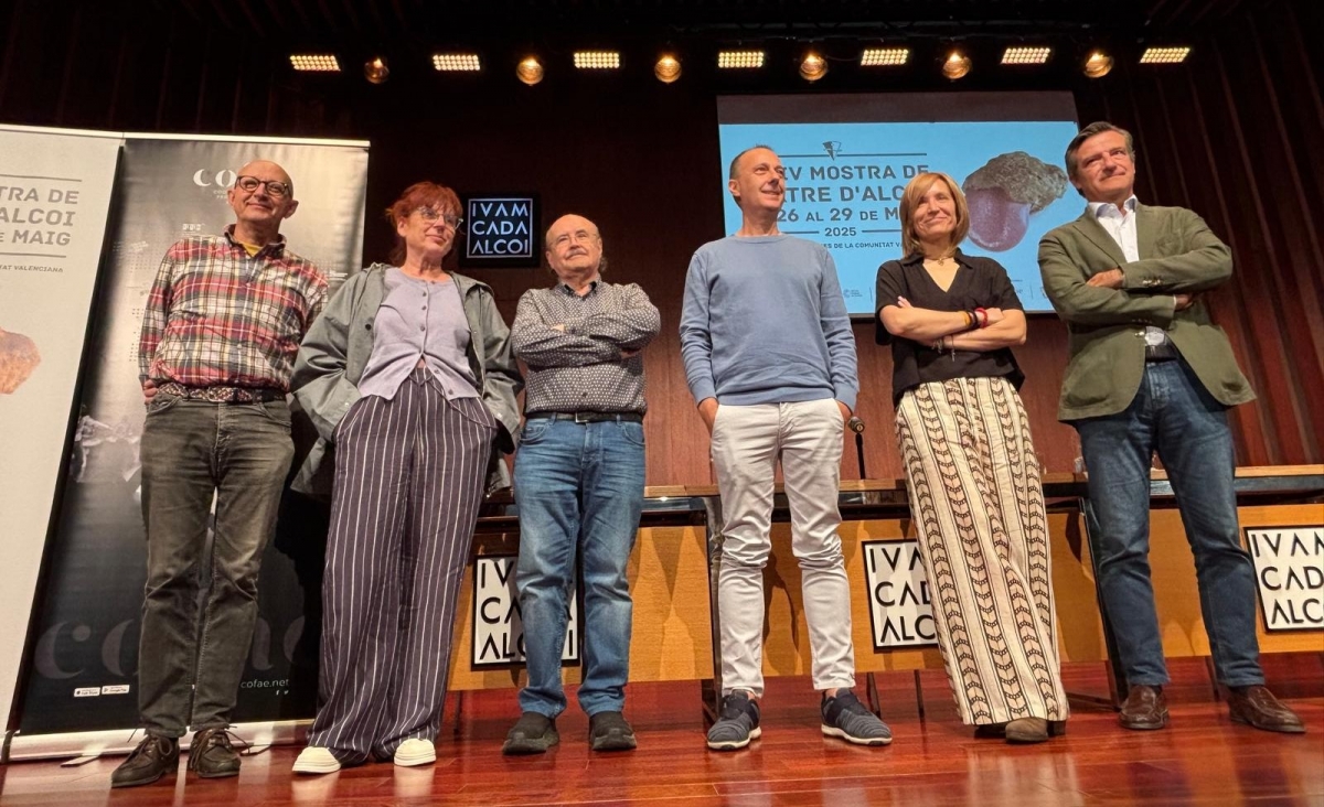 Arranca la Mostra de Teatre d’Alcoi remarcando la importancia de la cultura también como motor económico 