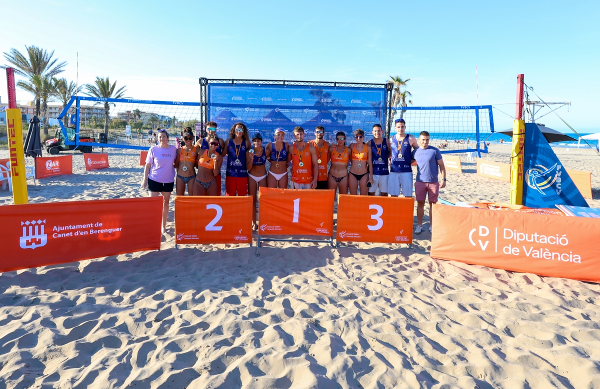 Páez-Andreu y Redin-Vilanova se visten de oro en Canet d’en Berenguer