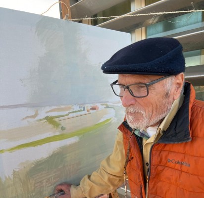 El pintor de fama mundial Antonio López realiza el cartel del Festival del Cante de las Minas de La Unión