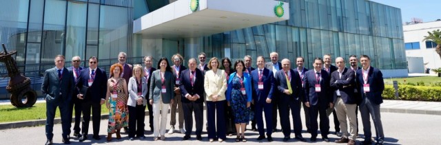 Los empresarios de AVE celebran su junta en BP Castelló y abordan el estado del corredor mediterráneo