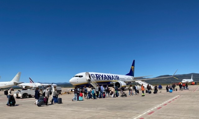 El aeropuerto de Castellón amplía hasta 14 rutas su oferta y añade Bilbao y Oporto para el verano