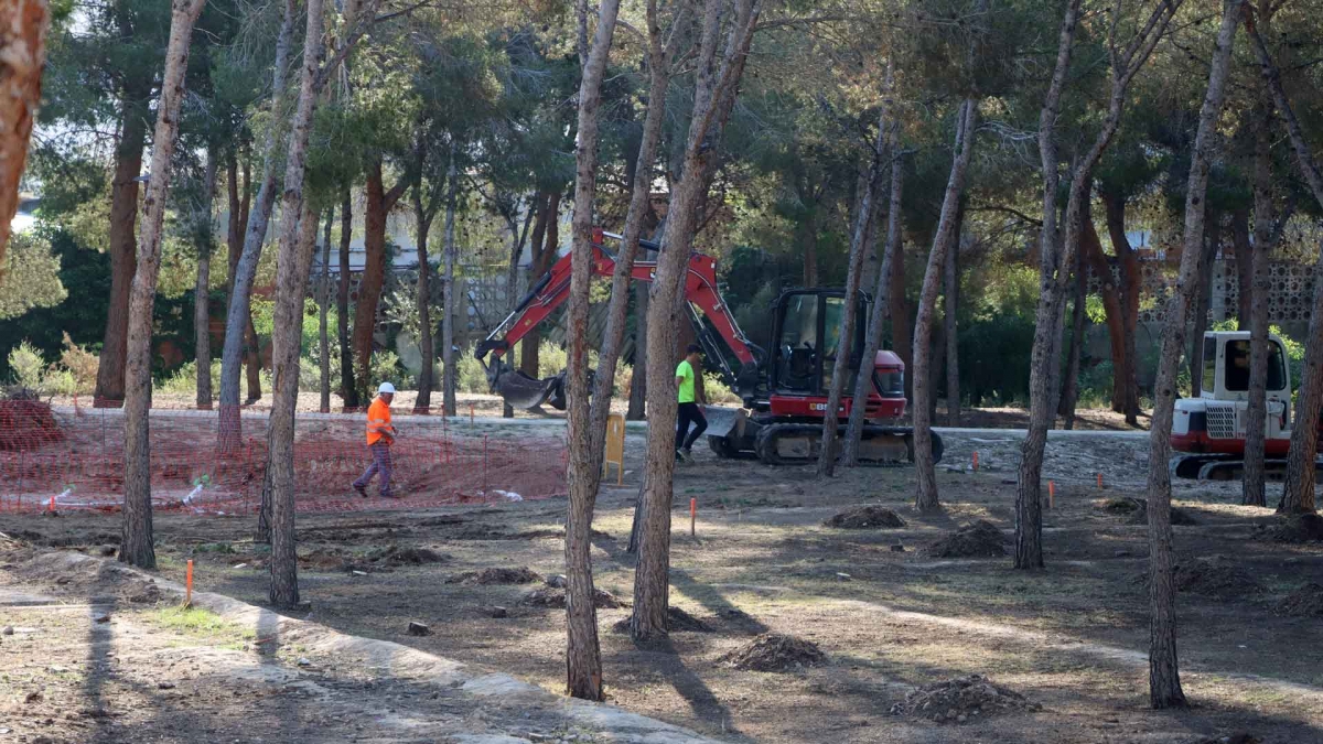 Comienzan las obras de la acampada que complementan al albergue juvenil de Benidorm 
