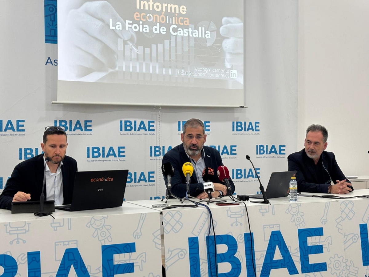 Estabilización empresarial en la Foia de Castalla: 1.120 empresas y 2.366 millones en facturación 