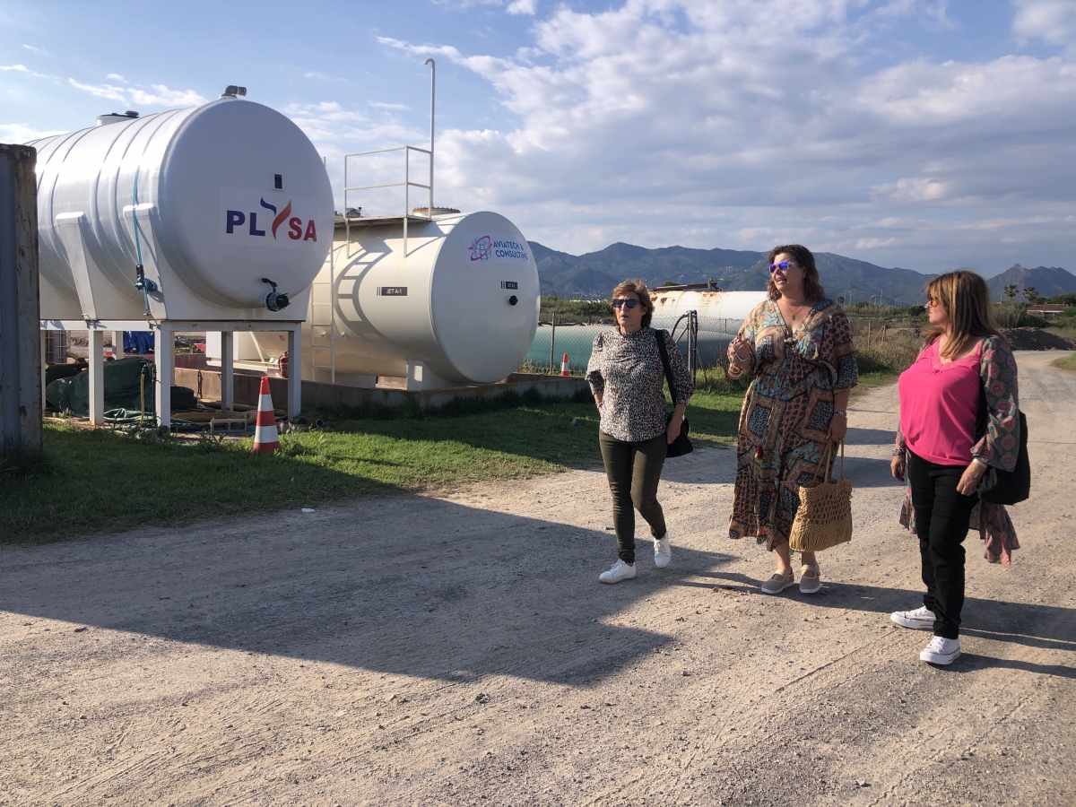 El PSPV denuncia que ningún avión antiincendios operará en el aeródromo por las obras en el parking de Ferrandis Salvador