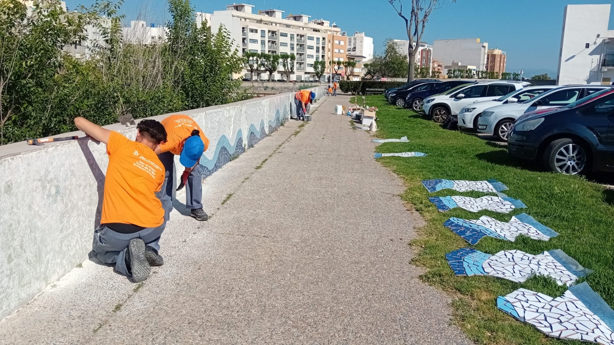 Burriana impulsa la inserción laboral y la formación profesional con el taller de empleo Torre de la Mar
