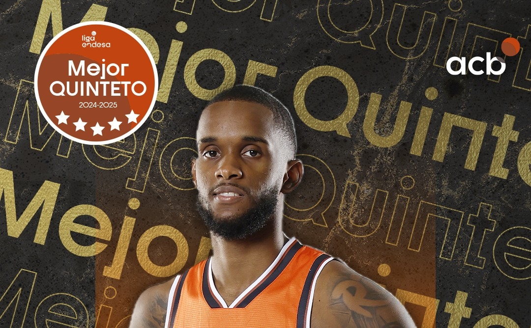 Jean Montero, elegido en el Mejor Quinteto de la Liga Endesa 2024-25