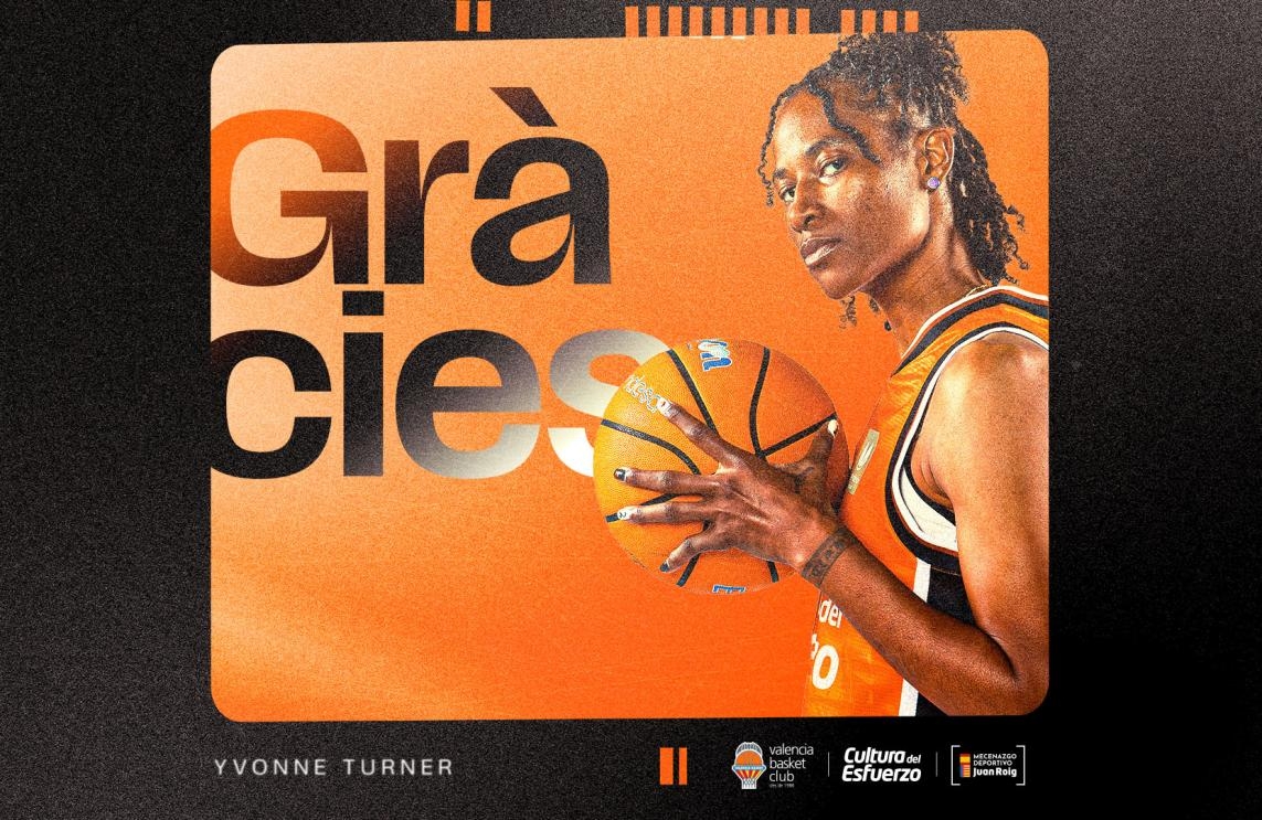 Yvonnne Turner no seguirá en Valencia Basket