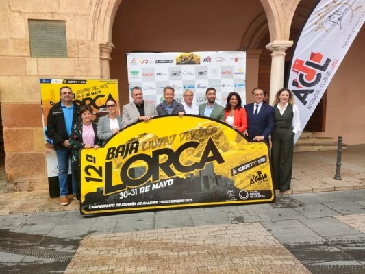 El XII Rali Baja Lorca, tercera prueba del Nacional de todo terreno, reunirá a 70 coches