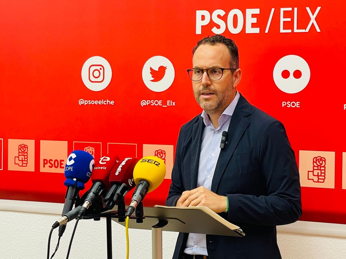 El PSOE de Elche encara el ecuador de legislatura: presentación de proyectos y defensa de su 'herencia' a PP y Vox