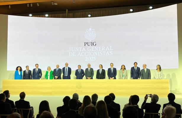 Puig aprueba en su junta un dividendo de 0,377 euros y un plan de incentivos de 167 millones
